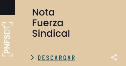 Nota Fuerza Sindical